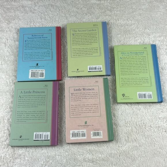 Lot of 5 Classic Starts girls book bundle  LIttle Women, secret Garden, Princess - Picture 9 of 10